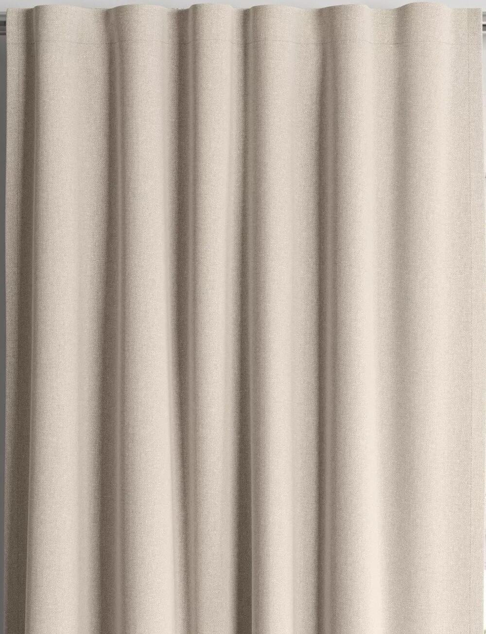 Threshold 50"x95" Blackout Aruba Window Curtain Panel Natural Beige